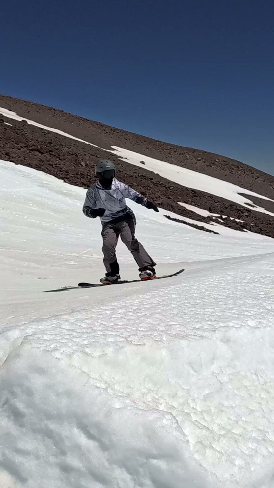 Summer glacier riding at Timberline
